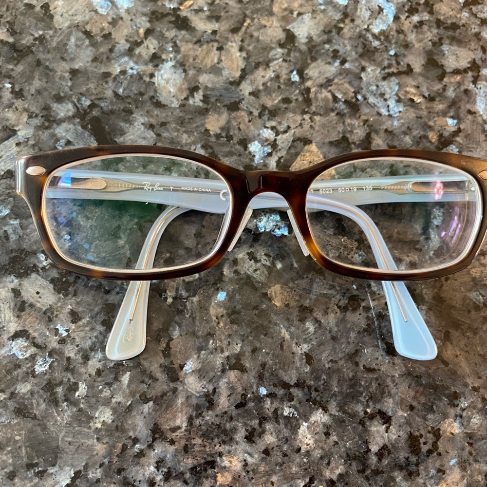 Ray-Ban Eyeglasses RB 5150 5223 50-19-135 Pre-Owned Frame brown